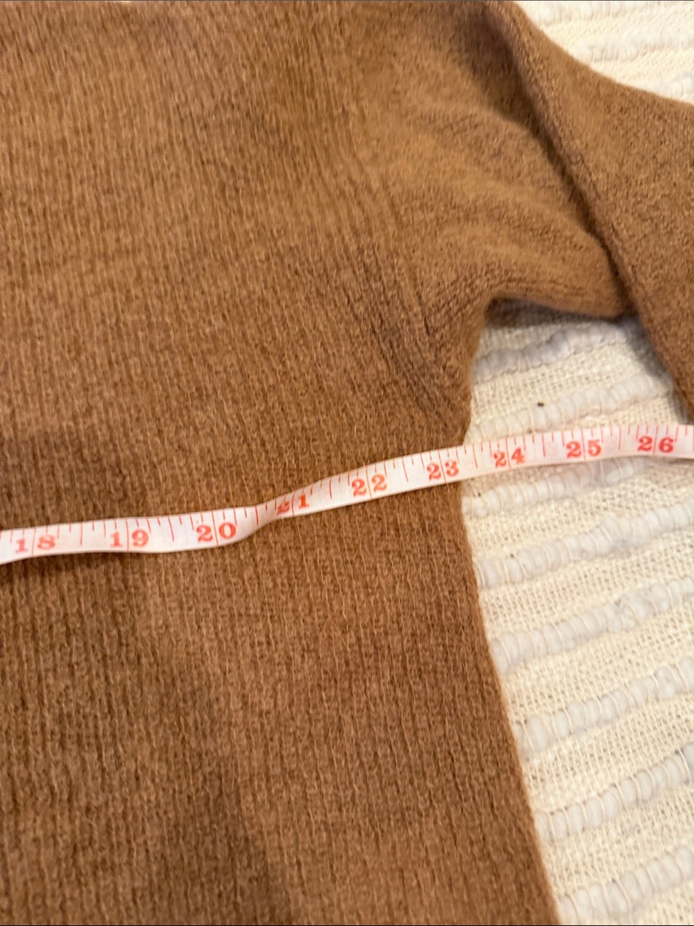 Sezane Gaspard Size M in Camel - Picture 8 of 9